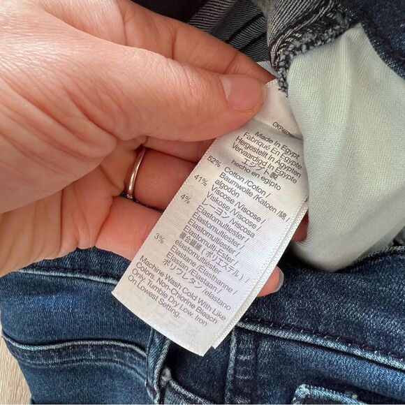 Madewell Mid-Rise Stovepipe Jeans in Dahill Wash Women’s Size 26 - Picture 6 of 8